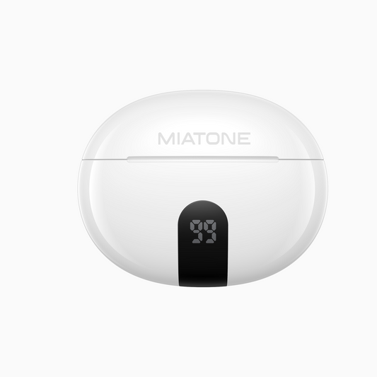 MIATONE ワイヤレスイヤホン 高音質 超軽量 30H連続再生 防水