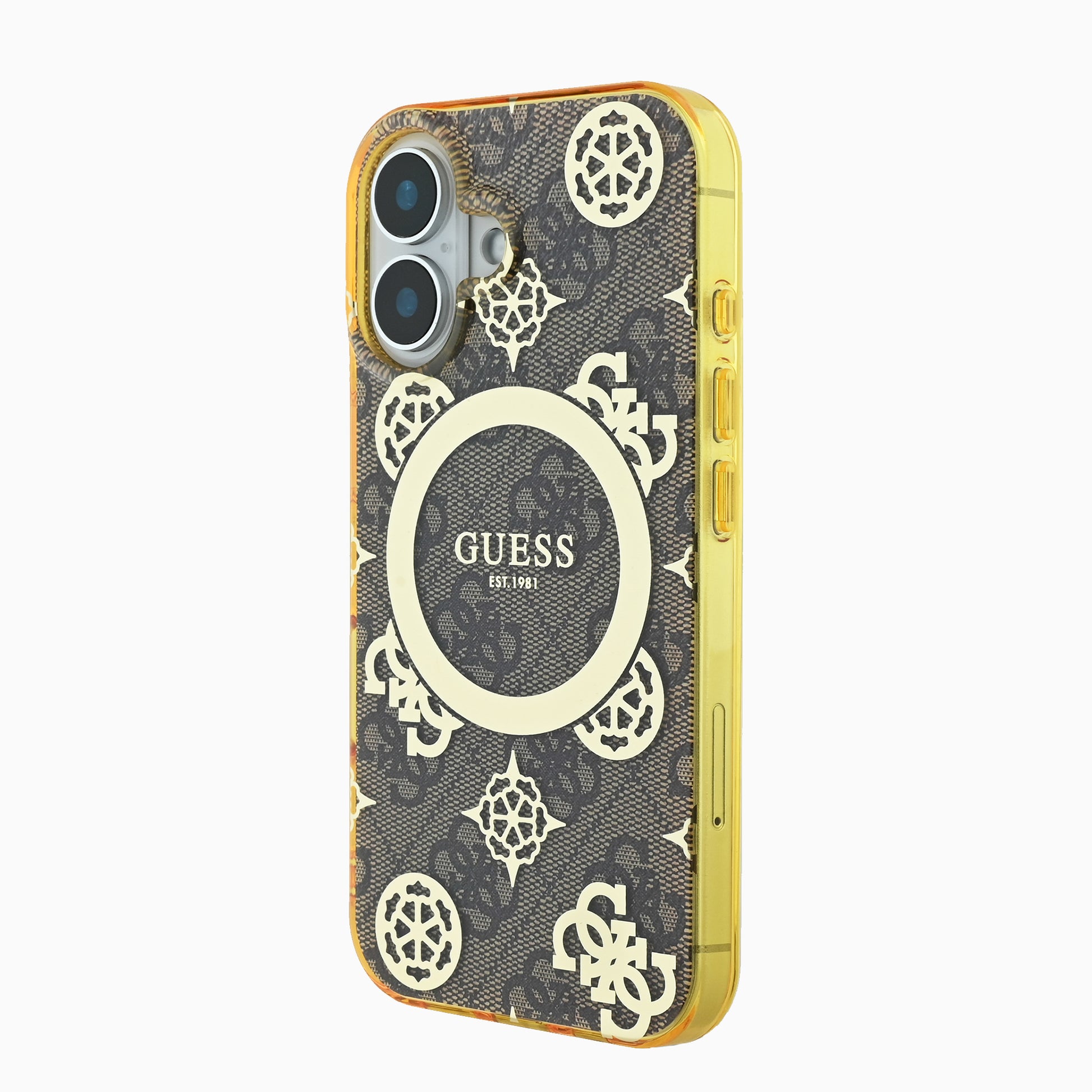 Guessスマホケース#カーラー_ブラウン