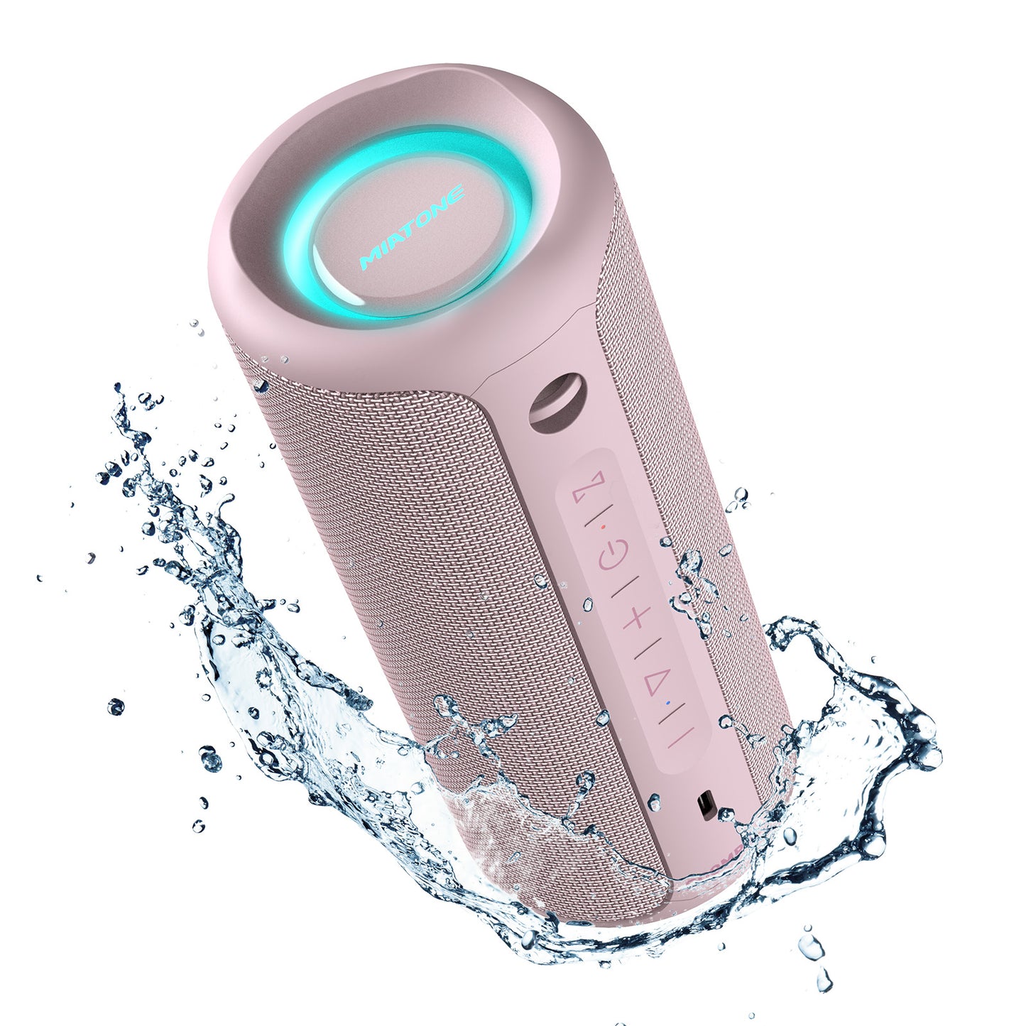 Bluetoothスピーカー#カーラー_ローズピンク 