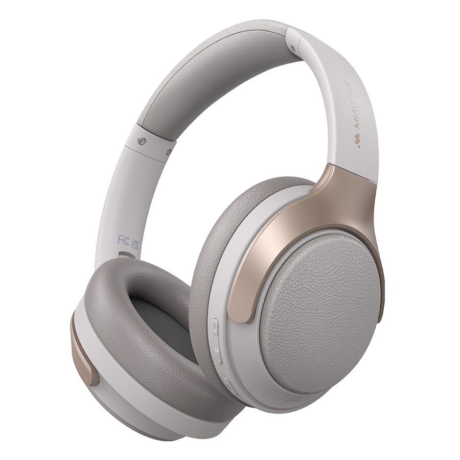 Bluetoothヘッドホン#カーラー_ライトグレー