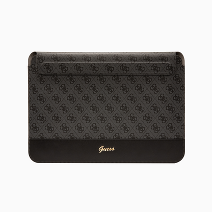 GUESS MacBook Air/Pro ケース PC収納バッグ 防水PUレザー ブラック
