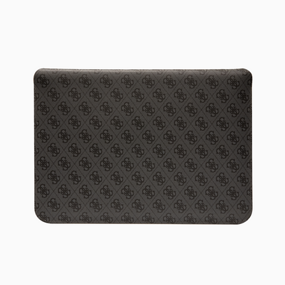 GUESS MacBook Air/Pro ケース PC収納バッグ 防水PUレザー ブラック
