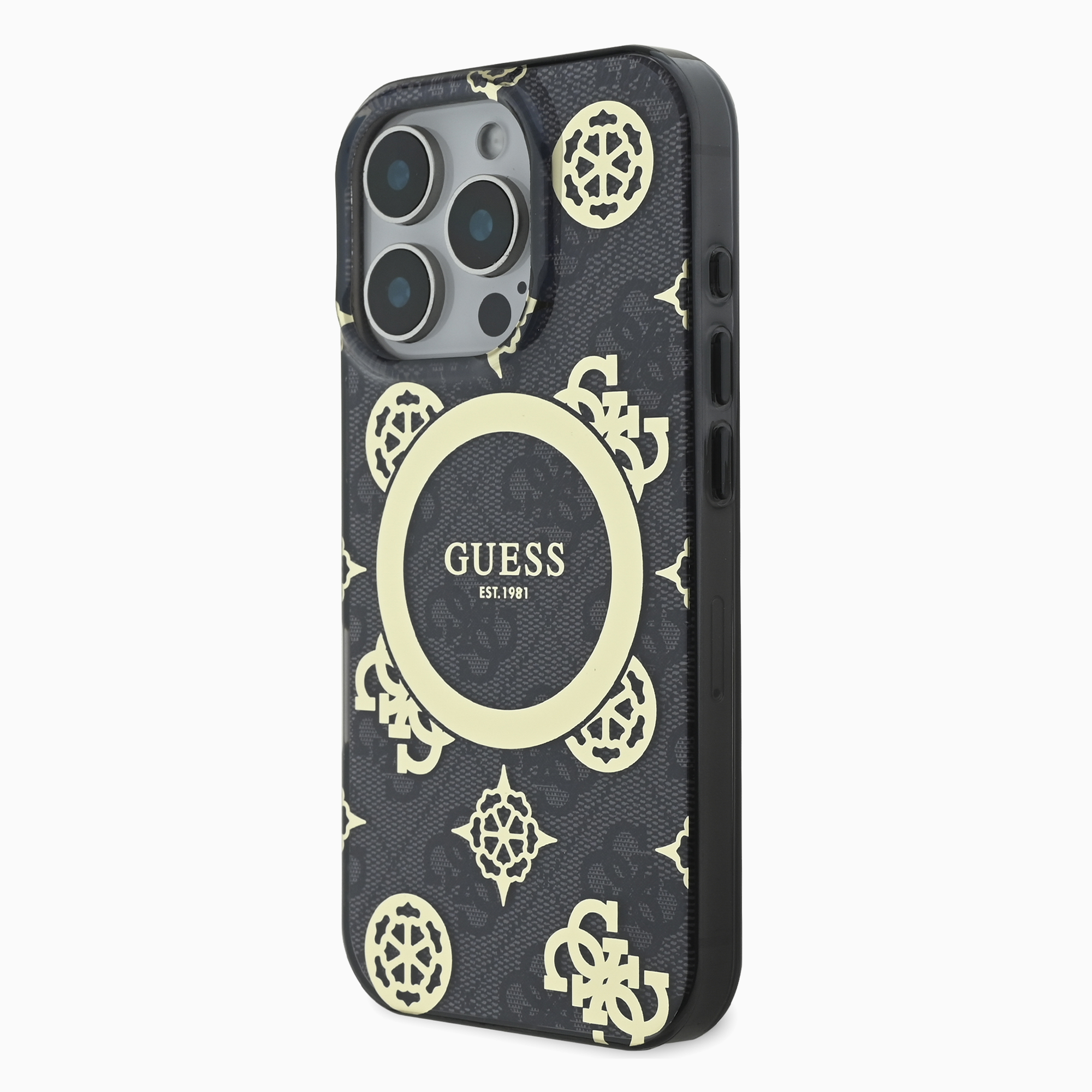 Guessスマホケース#カーラー_ブラック