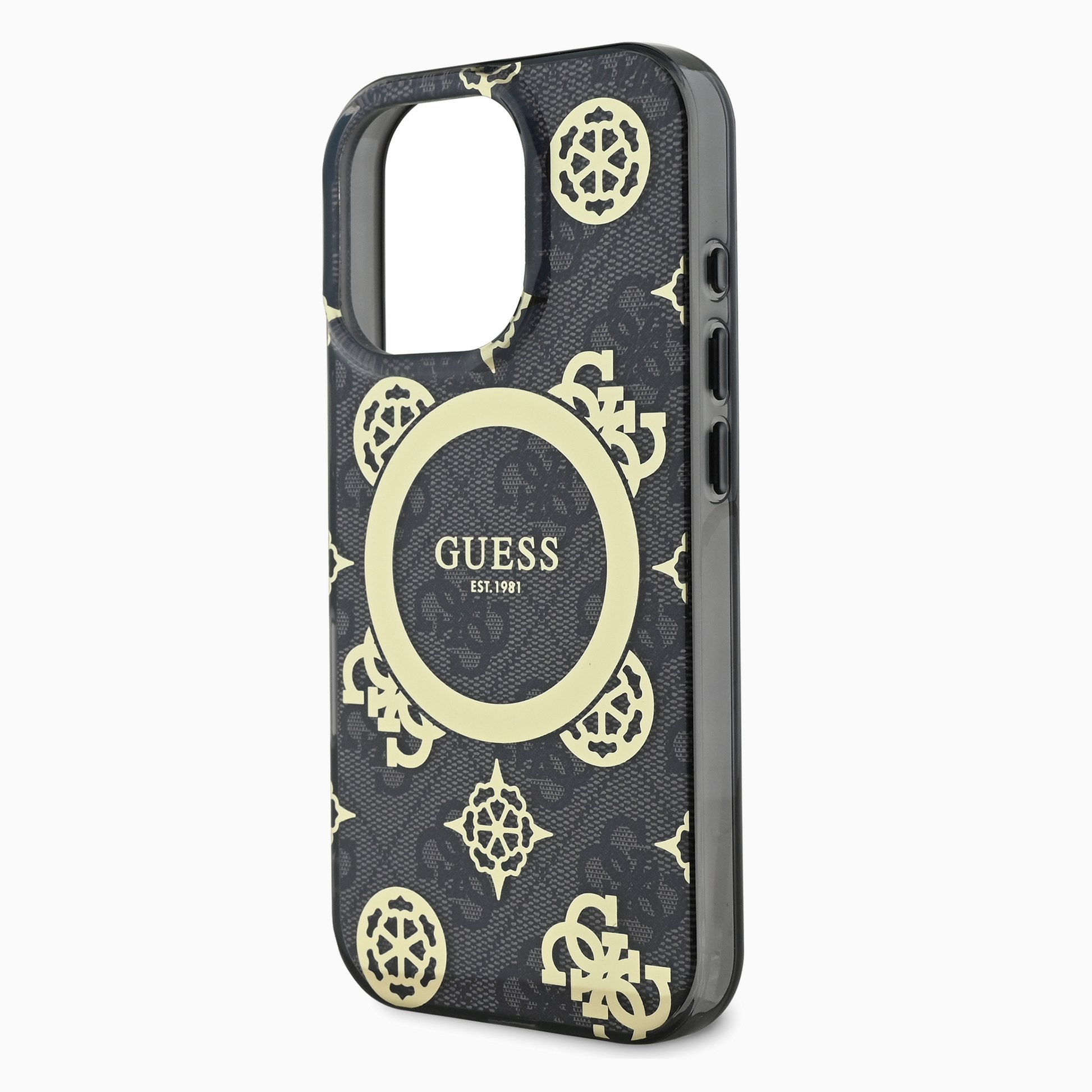 Guessスマホケース#カーラー_ブラック