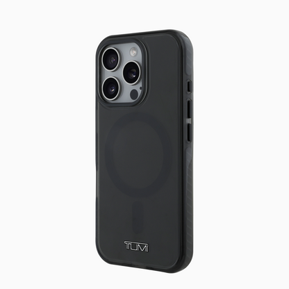TUMI 透け感ブラックケース 耐衝撃 マット仕上げ